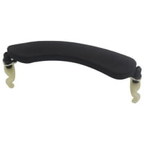 EXHUMKY White Padded Shoulder Rest for Violin Adjustable Cushioned Violin Shoulder Pad