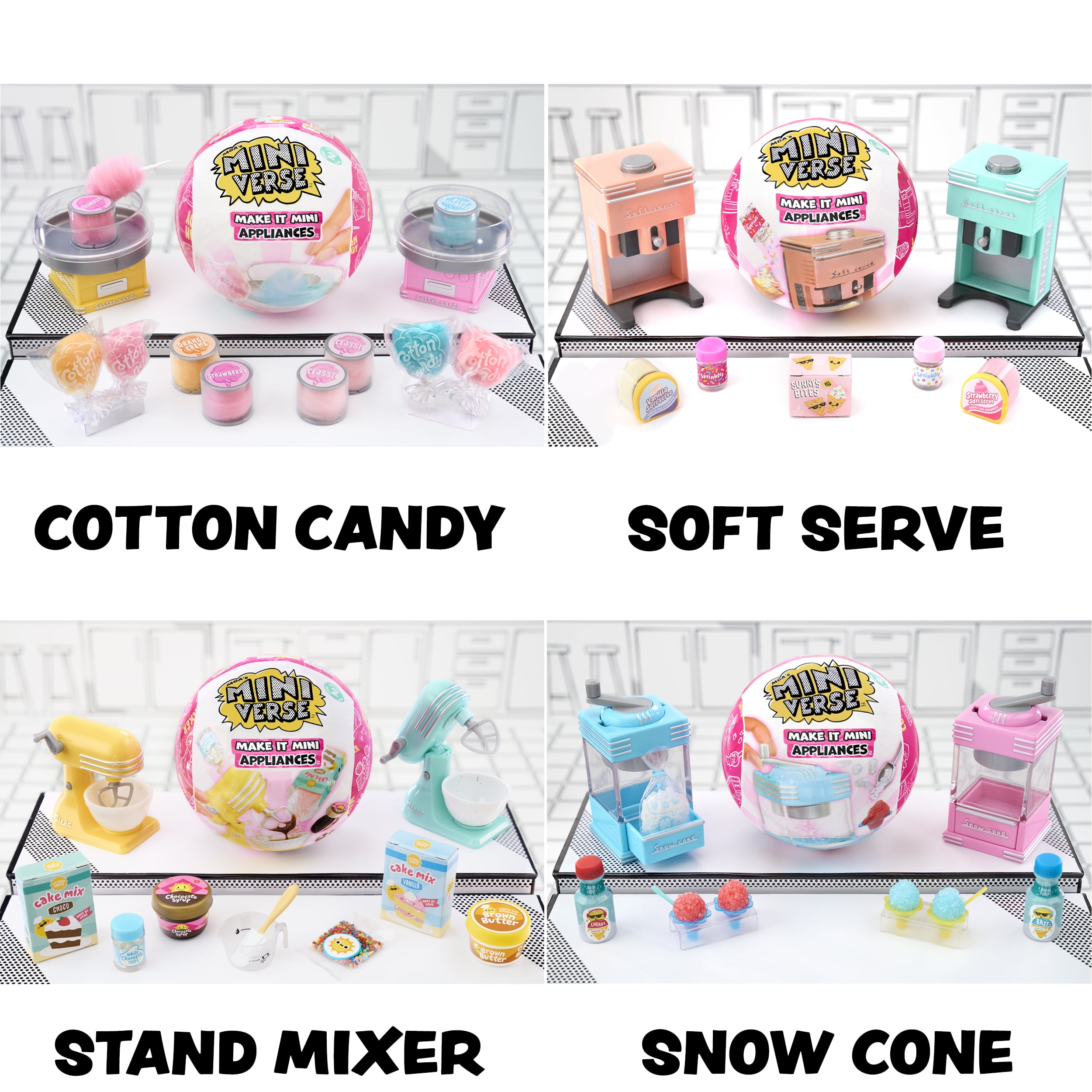 MGA's Miniverse - Make It Mini Appliances Series 2 Mini Collectibles, Mystery Blind Packaging, DIY, Crafts, NOT Edible, COLLECT THEM ALL