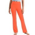 thumbnail image 2 of HAOTAGS Leggings for Girls (2-13), High Waist Straight Leg Casual Yoga Pants Daily School Pants Orange 3 Years, 2 of 10