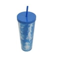 thumbnail image 6 of Mainstays 26-Ounce Plastic Swirl Tumbler, Blue, 6 of 7
