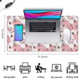 thumbnail image 5 of Long Mouse Pads for Desk,White Cow Milk Strawberry Pattern Desk Mats on Top Of Desks, Desk Mouse Pad Extra Large with 3mm Non-Slip Base and Stitched Edge for Gaming,Office,Work,Home 31.5"x15.7", 5 of 6