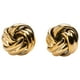 thumbnail image 3 of Aretes de Nudo LuckyLy Acero Inoxidable Baño Oro 18k Oro Rosa Plata UNITALLA, 3 of 8