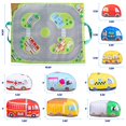 thumbnail image 2 of Hapinest Little City Cars and Carry - Alfombra de juego de juguetes suaves para bebés y niñas a partir de 1 año, 2 of 4