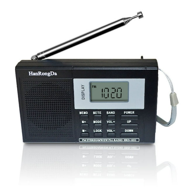 Portable Full-band Digital Tuner Digital Tuning Multiband Stereo Tuner MW/AM/FM/SW Shortwave Radio REC Control Receiver Radio Digital Radio