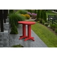 thumbnail image 1 of A &amp; L Furniture Poly 48 x 33 in. Oval Bar Height Table, 1 of 11