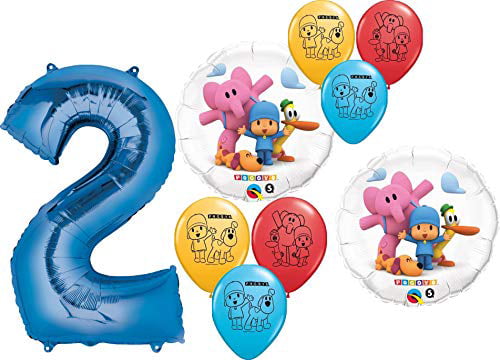 24 Pocoyo Party Favor Birthday Personalized Envelope Stickers Seals
