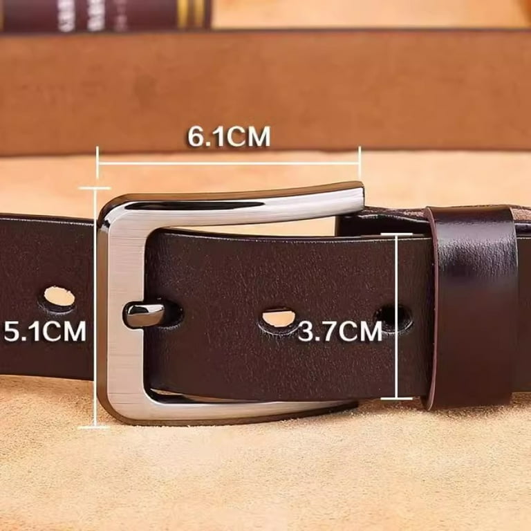 1.47in Wide Extra Long Mens Oblong Perforated Belts Mens