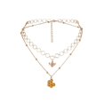 thumbnail image 1 of Temperament Female Round Mesh Stereo Bee Earrings Silver Plated Necklace, 1 of 5