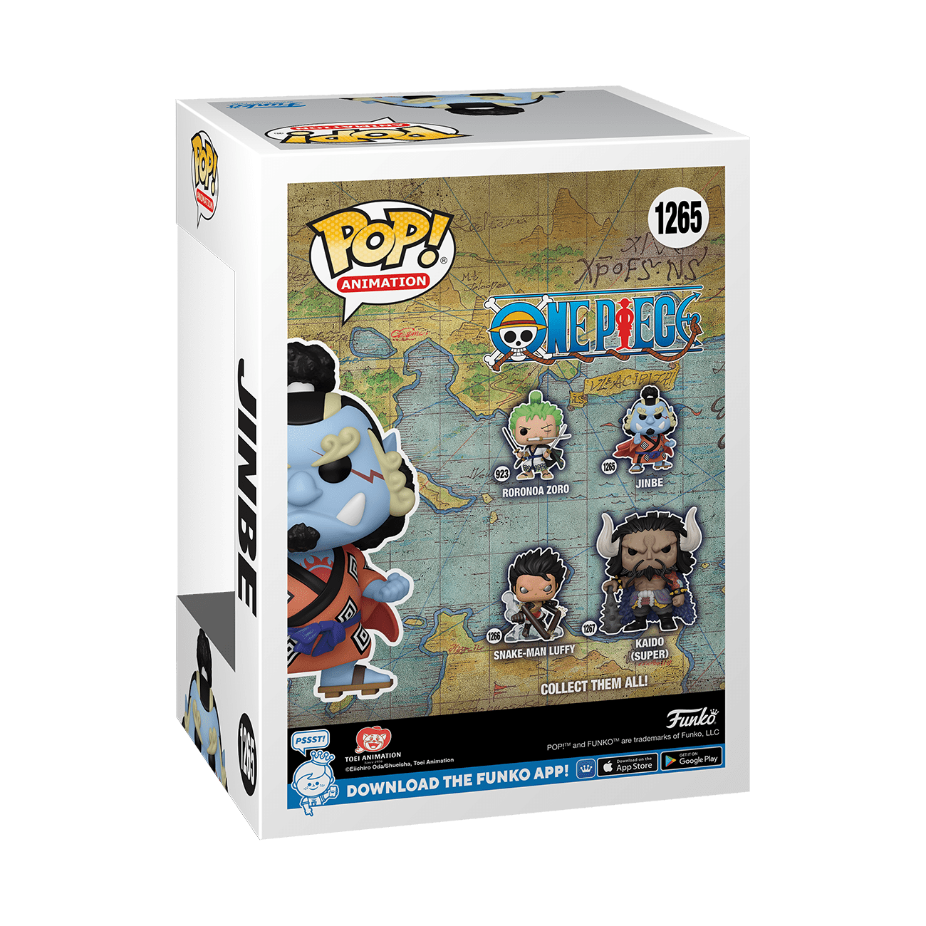 Funko Pop! Animation: One Piece – Jinbe Vinyl Figure with Chase