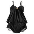 thumbnail image 5 of Womens Tankini Swimsuits 2026 Casual Modest Ruffle Top with High Waisted Bottom 2 Piece Bathing Suits for Women Swimwear, 5 of 5