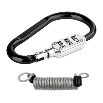 Stainless Steel Silver Reznor Screw Lock Carabiner at ₹ 39/piece in New Stainless Steel Silver Reznor Screw Lock Carabiner at ₹ 39/piece in New