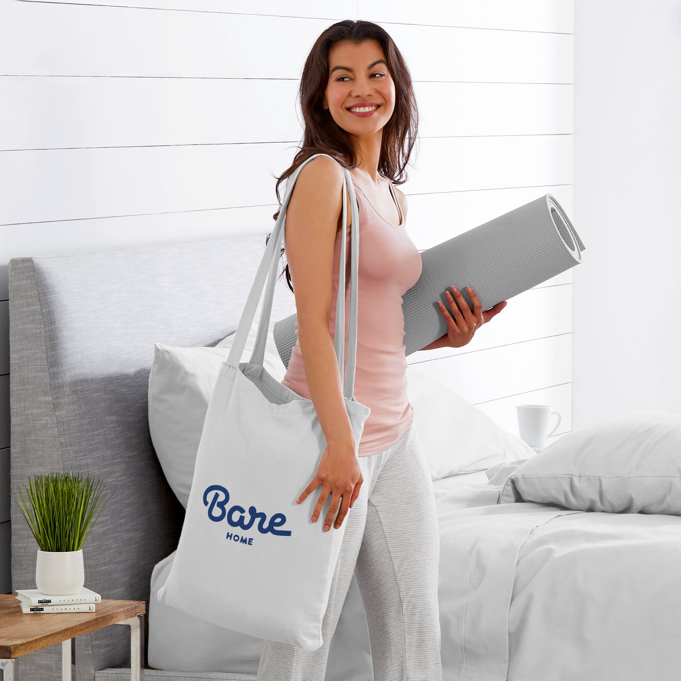 Bare Home 100% Cotton Flannel Deep Pocket 4-Piece Sheet Set with 2 Bonus Pillowcases (Full, White)