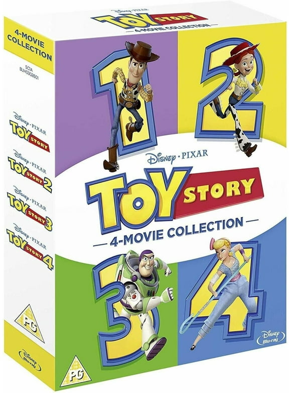 Toy Story: 4-Movie Collection Box Set, The Complete Toy Story Animated Collection (DVD)