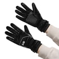 thumbnail image 5 of Tnobhg 1 Pair Winter Ladies Gloves Windproof Thickened Warm Five Fingers Elastic Cuff Touchscreen Soft Wear-resistant Anti-slip Cycling Outdoor Gloves, 5 of 8