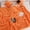 Orange, variant on Faux Rabbit Fur Blanket, 140x200cm Plush Bubble Textured Throw, Soft Warm Cozy Blanket for Couch, Bed & Sofa, Multiple Colors Available
