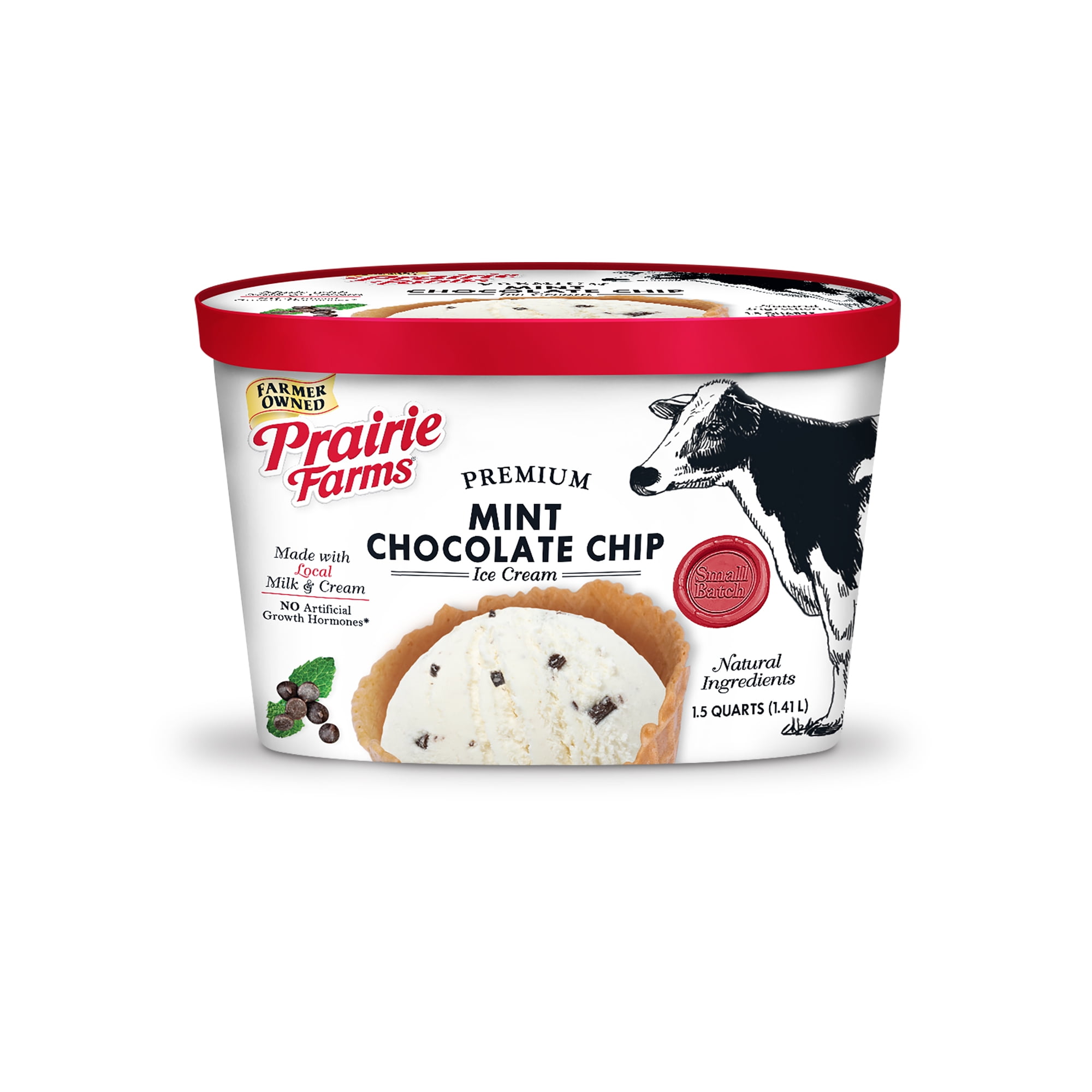 Prairie Farms Mint Chocolate Chip Ice Cream