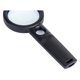 thumbnail image 4 of Lighted Reading Magnifier, 30X Magnifying Glass with 12 LED Lights, Handheld Magnifying Glass, Jewelry, Seniors, Visually Im, 4 of 5