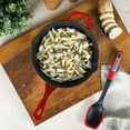 thumbnail image 6 of Crock-Pot Artisan 12 Inch Enameled Cast Iron Round Skillet in Gradient Red, 6 of 6