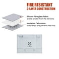 thumbnail image 5 of Z Grills Thermal Insulation Blanket Fire-Resistant 3-Layer Construction for Enhanced Temperature Preservation, Pellet Savings, Snow Resistance and Waterproof, 5 of 6