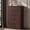 Walnut Brown, variant on Hvoonc 5 Drawer Tall Dresser with Faux Marble Top, Fluted Wooden Chest of Drawers for Bedroom Small Spaces, Natural Oak