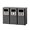 Black-B, variant on Outdoor Trash Can - Resin Garbage Can with Lockable Lid, Heavy-Duty Outdoor Trash Can with Lid for Patio, Yard & Garage Waste Management
