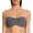 Grey Heather, variant on MELENECA Women's Strapless Bras for Large Bust Minimizer Unlined with Underwire Clear Strap Pale Nude Heather 42B