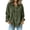 Army Green corduroy button jacket women a1, variant on thefmos Women's Collared Button Front Corduroy Solid Color Jacket Casual Long Sleeve Retro Outerwear Fashion Fall Winter Outfit, Navy L
