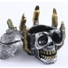 KAGAYD Halloween Supplies Bar KTV Decoration Supplies Skeleton Head Ashtray Savings Can Skeleton