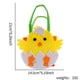 thumbnail image 2 of Bolsa de regalo de conejito de Pascua | Cesta de tela para hacer tú mismo | Saco de dulces de Pascua reutilizable | Accesorio para fiestas infantiles | Porta huevos de Pascua | Cesta de regalo para c, 2 of 2