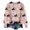 Pink, variant on Cozy Halloween Knitted Sweater for Women Pumpkin Graphic Pullover Crewneck Casual Warm Fall Winter Spooky Season Top Daily Outfit 1 Pack, Orange,XXL
