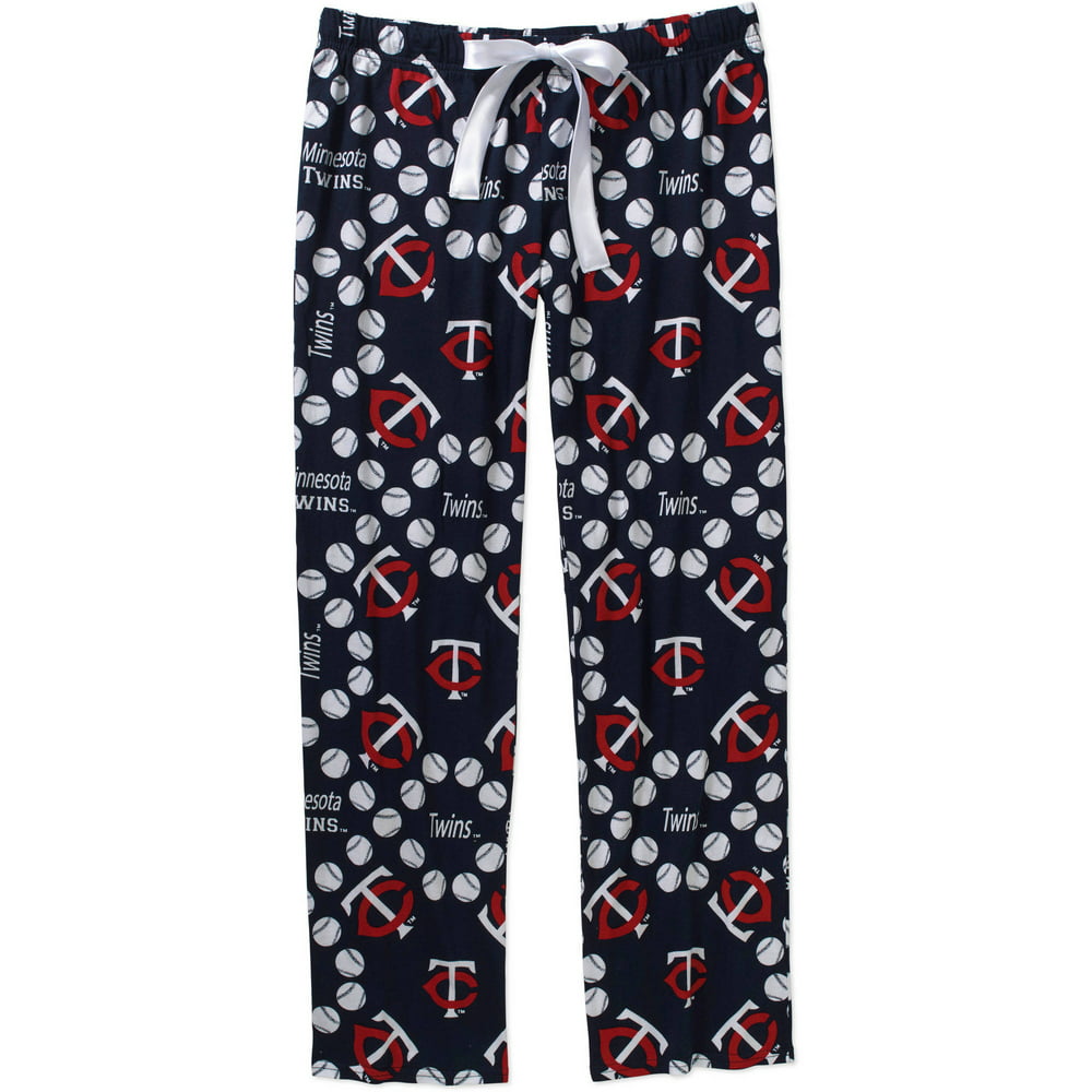 MLB - MLB Women's Minnesota Twins Knit Sleep Pants - Walmart.com ...