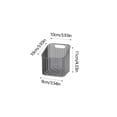 thumbnail image 3 of BAOPAI Ginger Garlic Storage Basket Wall Mounted or Tabletop Organiser Versatile Kitchen Storage Solution with Sturdy Construction and Easy Access, 3 of 6