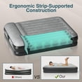 thumbnail image 3 of Colchón inflable Ezyrest Queen impermeable con bomba integrada, 3 of 8