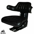 thumbnail image 2 of Black Tractor Suspension Seat Fits Massey Ferguson 235 240 245 250 254, 2 of 10