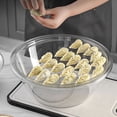 thumbnail image 2 of Recipiente de plástico para mezclar, de gran capacidad, antiadherente, para amasar, preparar ingredientes y servir masa, huevos, tamaño pequeño., 2 of 12