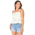 thumbnail image 3 of Celebrity Pink Juniors Embroidered Woven Cami, 3 of 5