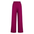 thumbnail image 3 of CaiJunJia Wide Leg Sweatpants Women High Waisted Baggy Sweat Pants Elastic Loose Active Pants with Pockets, 3 of 4