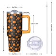 thumbnail image 3 of Family Halloween Tumbler 40oz w/Handle - Cute Pumpkin Design, BPA Free Stainless Steel, Insulated Cup for Adults, 3 of 4