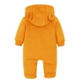 thumbnail image 5 of Chenyin Newborn Baby Cotton Onesies Jacket for Girls Boys Hooded Jumpsuit Infant Long Sleeve Rompers Cartoon Snowsuit Outwear Fall Winter Outfits for 0-14 Months, 5 of 8