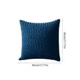 thumbnail image 3 of Funda de Cojín de Pana Cuadrada, Cubrecama Decorativo Suave con Cremallera Oculta, 45x45 cm, para Sofás, Salas, Dormitorios, Terrazas y Balcones, 3 of 6