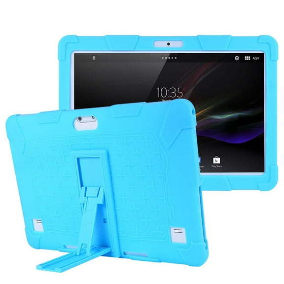 Godom Universal Silicone Cover Case For 10 10.1 Inch Android Tablet PC Blue
