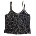 thumbnail image 2 of Hanky Panky Daily Lace Camisole PLUS (774731X),1X,Black, 2 of 3