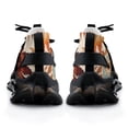 thumbnail image 6 of Tie Dye Stripes Walking Shoes for Men Woman Lightweight Tennis Fashion Elastic Sports Shoes Cushion Basketball Shoes, 6 of 7