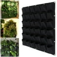 thumbnail image 4 of PBPBOX Non Woven Planting Bag Wall Mounted Vertical Garden Planter for Balcony Patio Black, 4 of 8