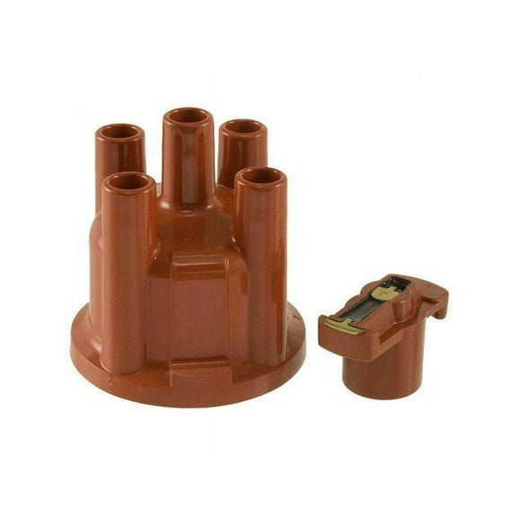 Distributor Cap and Rotor Kit - Compatible with 1969 - 1979 Volkswagen Beetle 1970 1971 1972 1973 1974 1975 1976 1977 1978