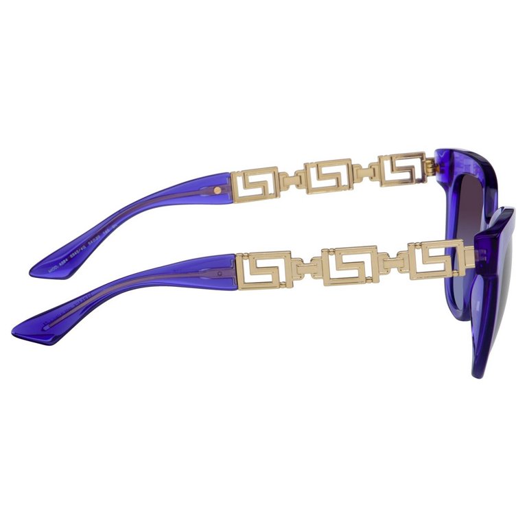 Versace Violet Gradient Dark Grey Cat Eye Ladies Sunglasses  display picture 1
