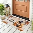 thumbnail image 3 of Happy Thanksgiving Siamese Welcome Thankful Fall Autumn Pumpkin Doormat Cat Lover Kitten Owner Gifts Indoor Outdoor Welcome Mat - 02021, 3 of 5