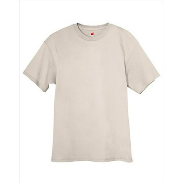 Hanes 5250 Tagless T-Shirt Sand Grey Extra Large