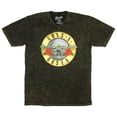 thumbnail image 1 of Guns N' Roses T-Shirt à Col en V pour Homme à Logo Graphique Burnout Délavé à l'Acide (XX-Grand), 1 of 2