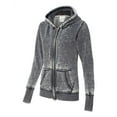 thumbnail image 2 of J America Ladies' Zen Full-Zip Fleece Hood, 2 of 5